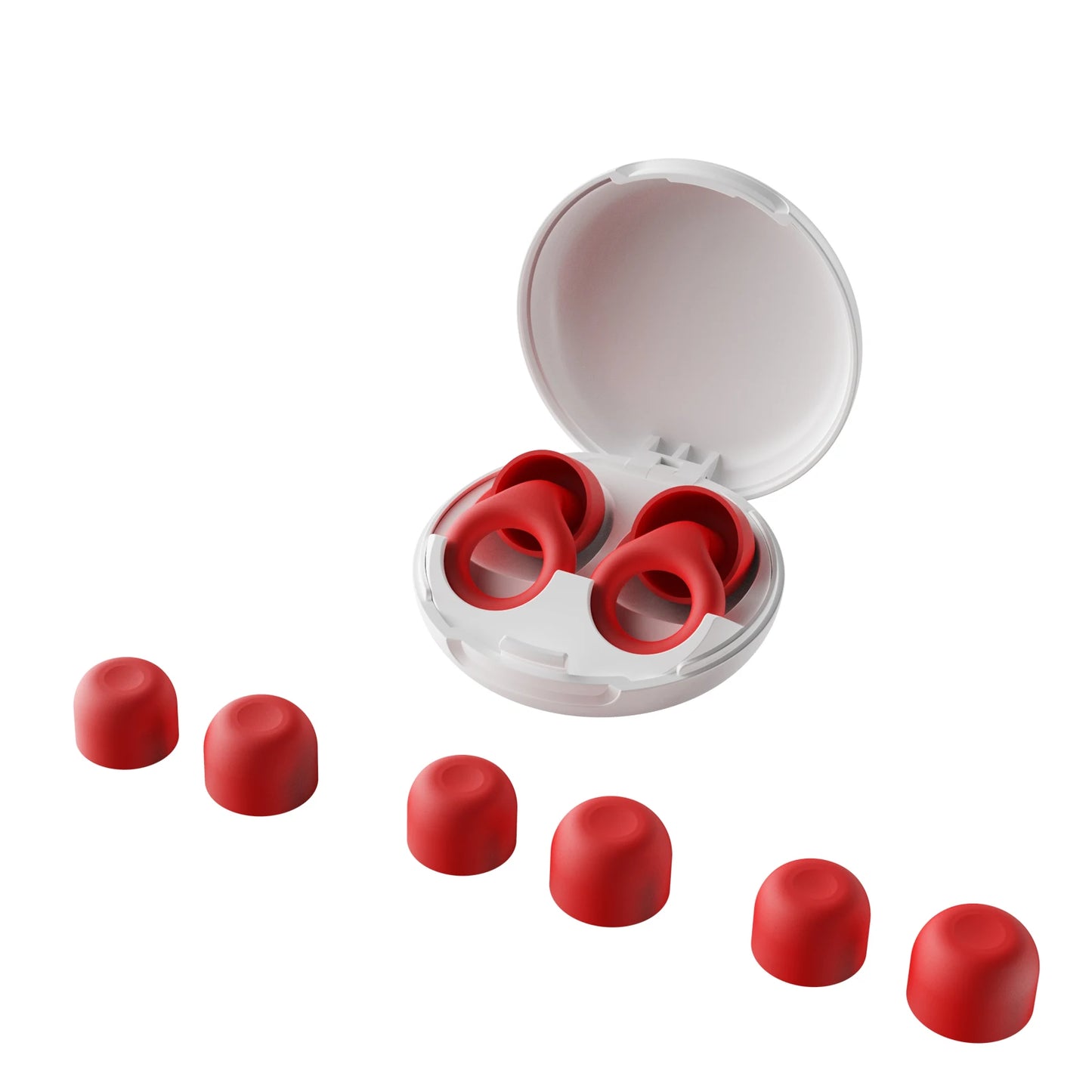 Silicone Earplugs for Swimming Sleep Cancel Noise Slow Rebound Reduction-Soundproof Reduce Disturbances -Quality Loop Earplugs