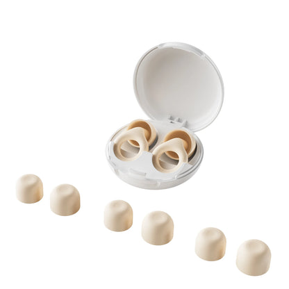 Silicone Earplugs for Swimming Sleep Cancel Noise Slow Rebound Reduction-Soundproof Reduce Disturbances -Quality Loop Earplugs