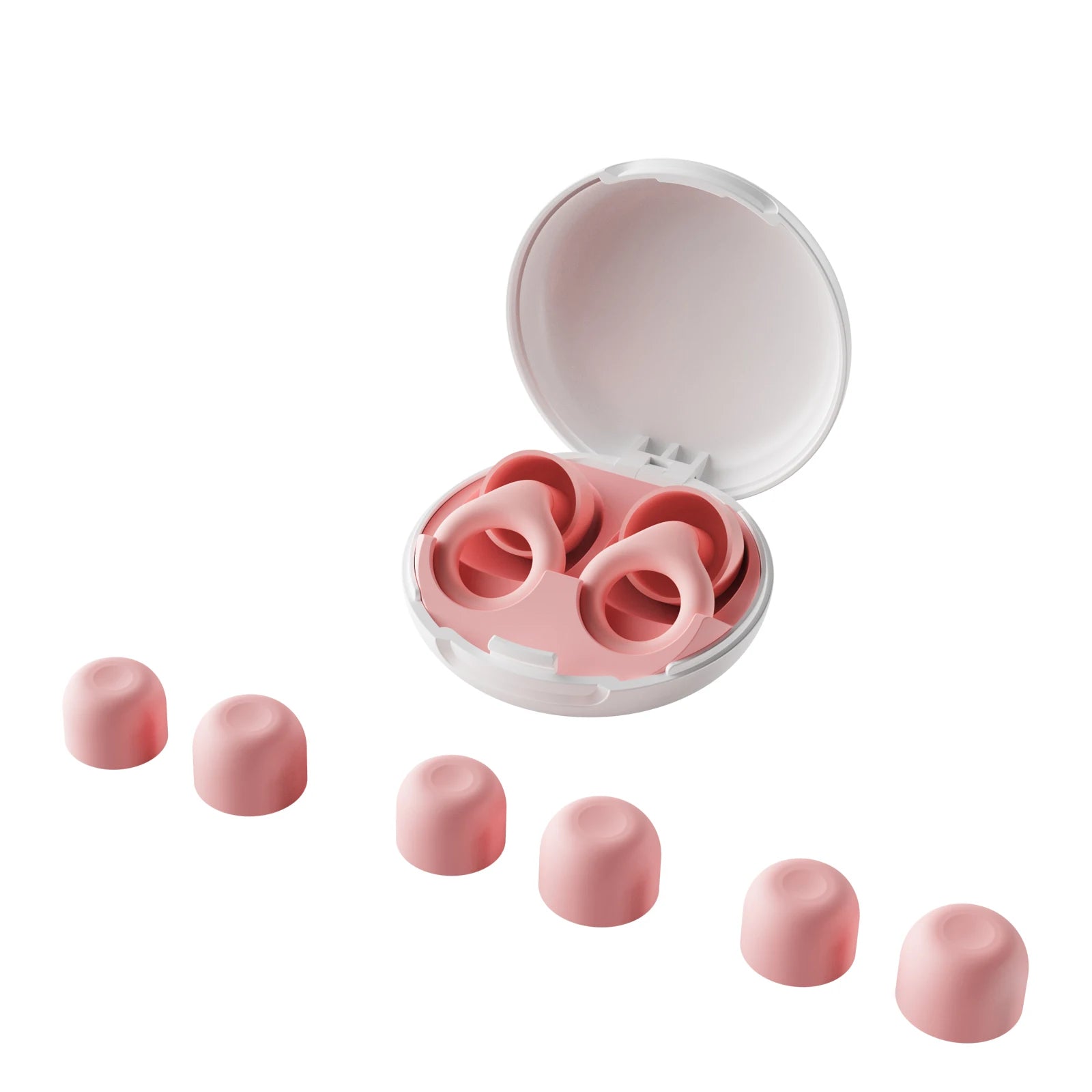 Silicone Earplugs for Swimming Sleep Cancel Noise Slow Rebound Reduction-Soundproof Reduce Disturbances -Quality Loop Earplugs