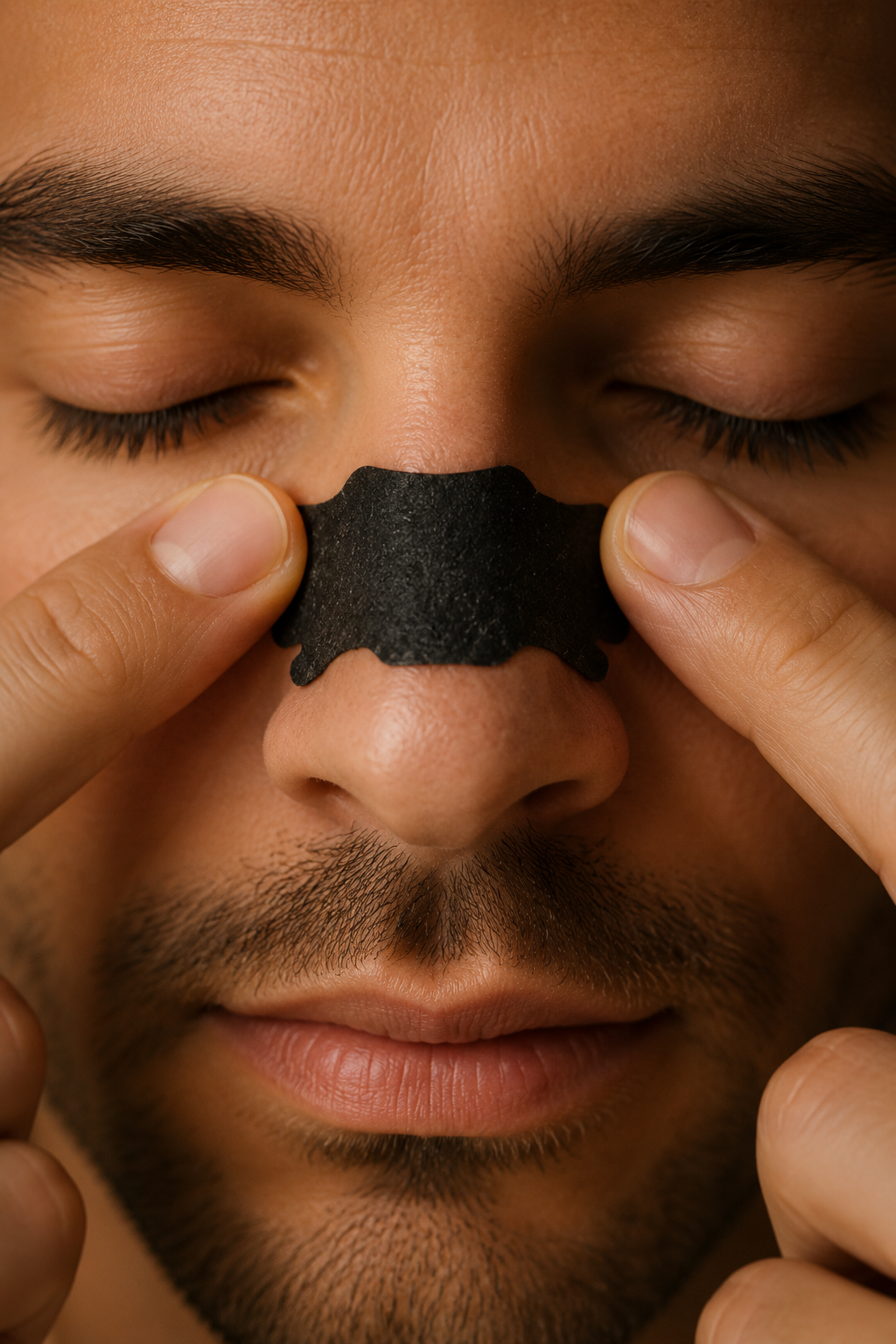 SomnijBande posée sur le nez