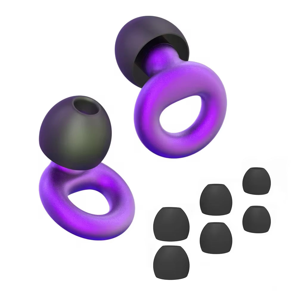 Silicone Earplugs for Swimming Sleep Noise Cancel Noise Reduction-Soundproof Reduce Disturbances -Quality Earplugs